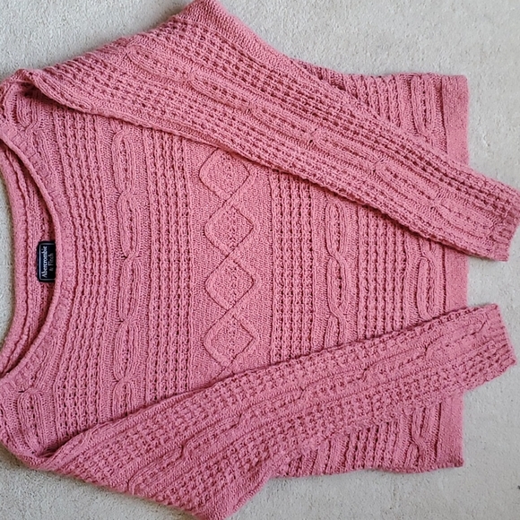 Abercrombie Pink Knit Sweater - Picture 4 of 4